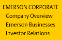 Emerson Corporate Business