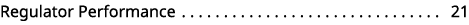 Regulator Performance 21 
