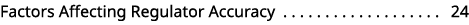 Factors Affecting Regulator Accuracy 24 