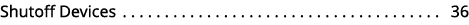 Shutoff Devices 36 
