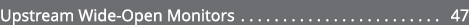 Upstream Wide Open Monitors 47