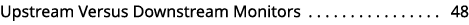 Upstream Versus Downstream Monitors 48 