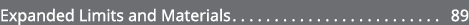 Expanded Limits and Materials 89 