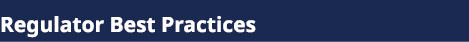 Regulator Best Practices 