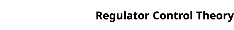Regulator Control Theory 