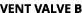 vent valve B
