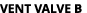 vent valve B