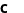 c