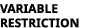 variable restriction