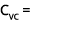 CVC = 