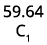 59.64 C1