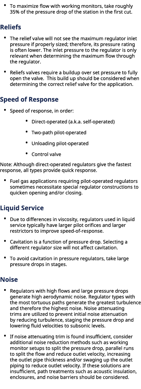 • To maximize flow with working monitors, take roughly 35% of the pressure drop of the station in the first cut. Rel...