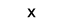 x