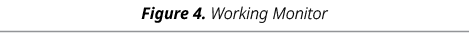 Figure 4. Working Monitor